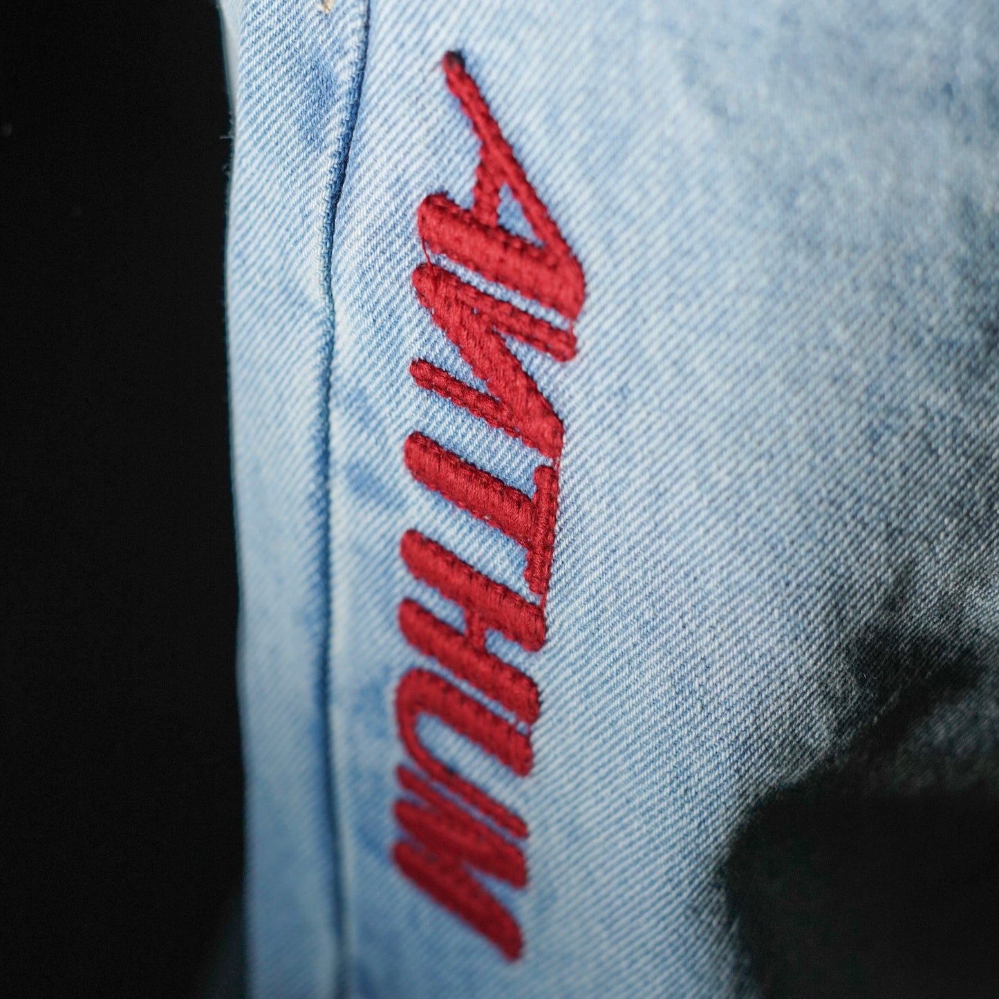 ORCHID BLUE STRAIGHT DENIM