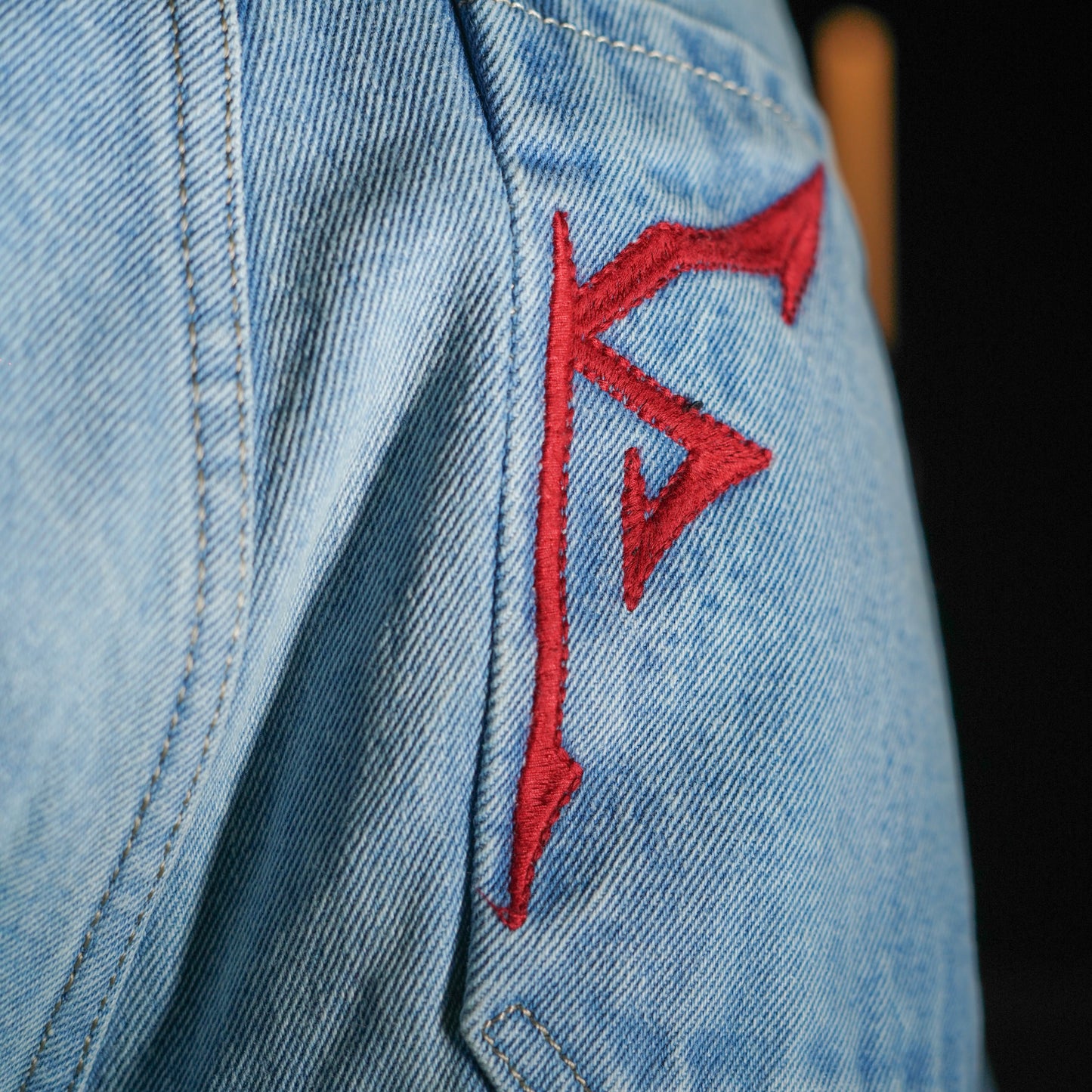 ORCHID BLUE STRAIGHT DENIM