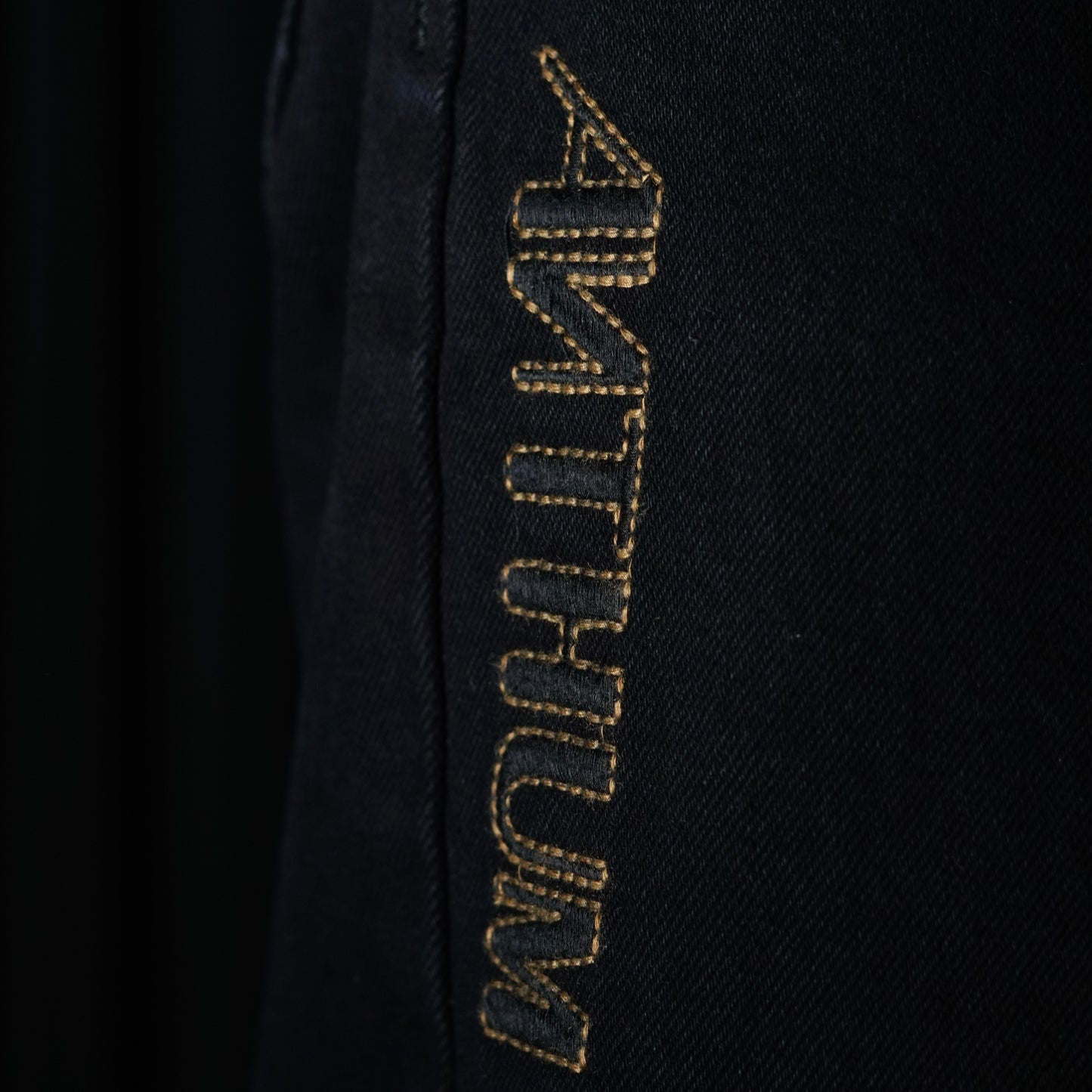 BLACK VIOLA STRAIGHT DENIM